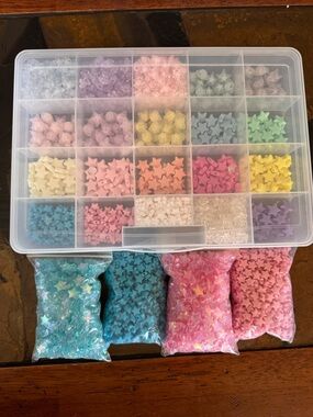 Stars crafting beads
